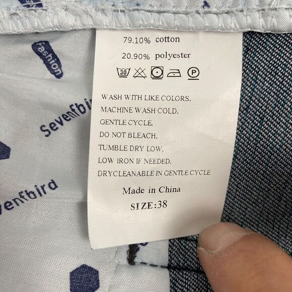 Empior Armeni Mens Denim Pants Blue Jeans Men's Size 38 Soft Lightweigth Cotton - Picture 4 of 8